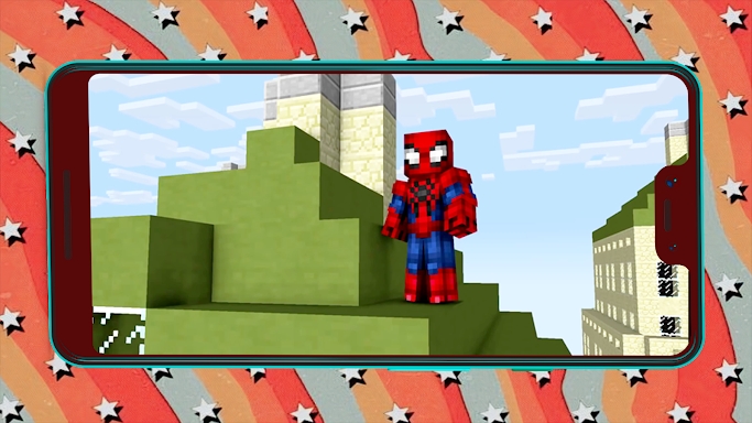 Spider-Man Game Minecraft Mod screenshots