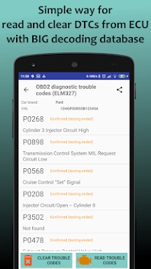DiagScan-car diagnostic elm327 obd2 codes scanner screenshots