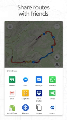 Footpath Route Planner screenshots