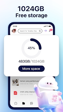 TeraBox: Cloud Storage Space screenshots