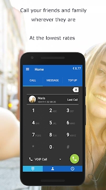 MobileVOIP international calls screenshots