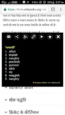 Hindi Dictionary Pro screenshots