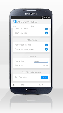 Antivirus for Android screenshots