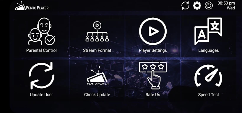 IPTV Femto Player Pro screenshots