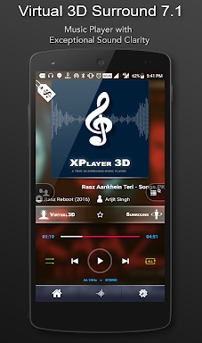 3D Surround Music Player screenshots