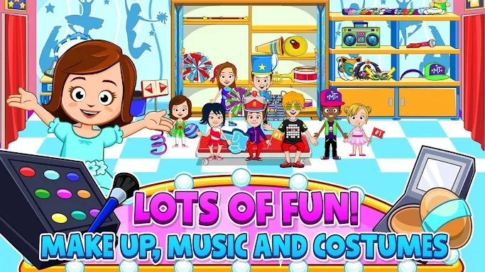 My Town: Dance School Fun Game screenshots