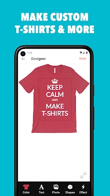 T-shirt design - OShirt screenshots