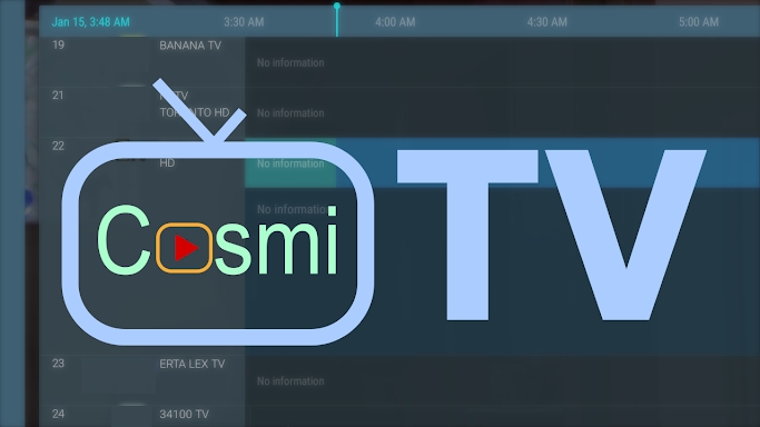 CosmiTV IPTV Player screenshots