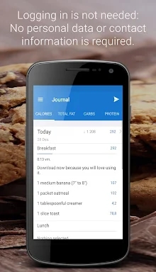 iEatBetter: Food Diary screenshots