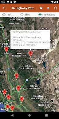 Wildfire Info screenshots