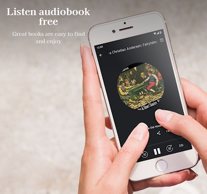 LibriVox: Audio bookshelf screenshots
