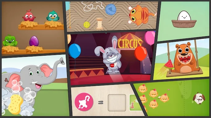 Animals Puzzle for Kids screenshots