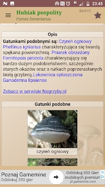Atlas grzybów screenshots