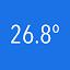 Weather temperature in Status Bar + Notification icon