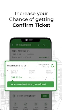 ConfirmTkt: Train Booking App screenshots