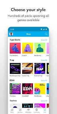 Music Maker JAM: Beatmaker app screenshots