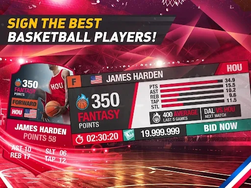 Basketball Fantasy Manager NBA screenshots