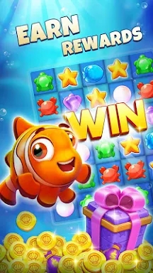 Fish Crush 2 - Match 3 Puzzle screenshots