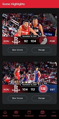 Houston Rockets screenshots