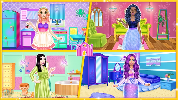 Princess & Mermaid Decorating screenshots