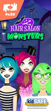 Girls Hair Salon Monsters screenshots