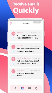 Temporary Email Generator screenshots