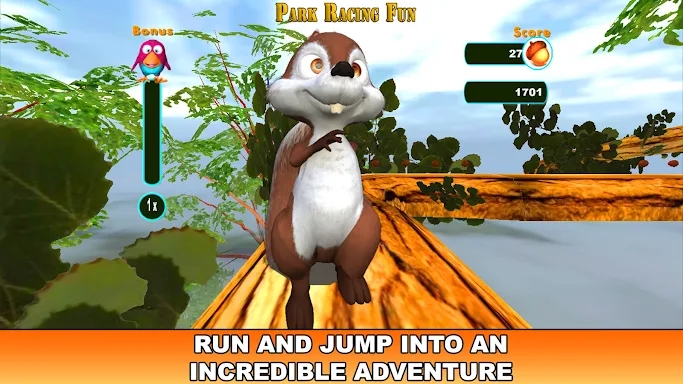 Squirrel Run - Park Racing Fun screenshots