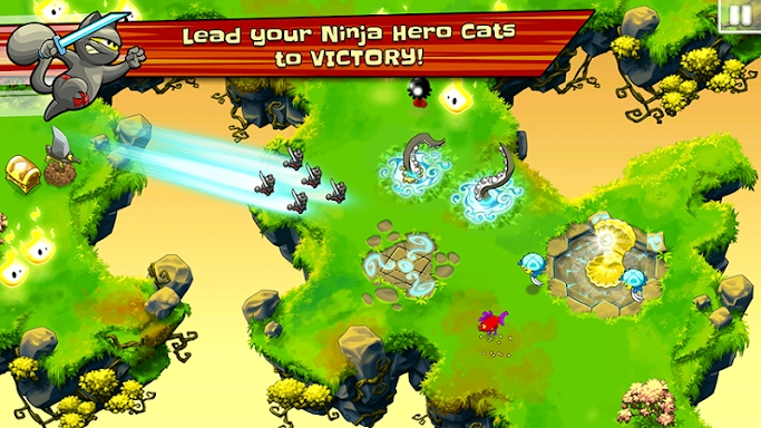 Ninja Hero Cats screenshots