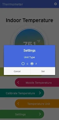 Thermometer Room Temperature screenshots
