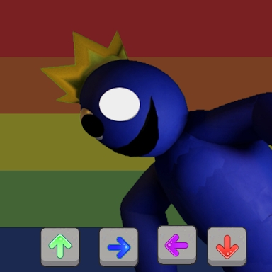 Rainbow friends fnf mod screenshots