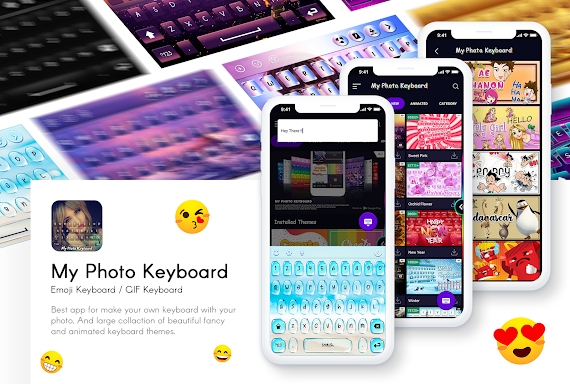 My Photo Keyboard With Themes screenshots