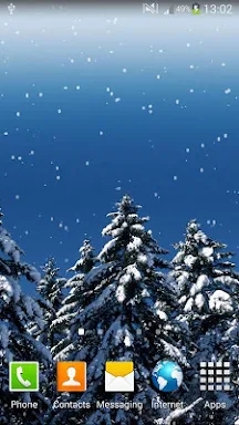 Snowfall Live Wallpaper screenshots