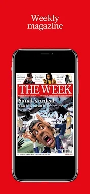 The Week magazine screenshots