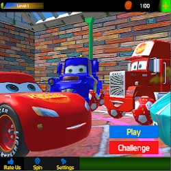 McQueen and Friends Racing Cars & Monster Trucks