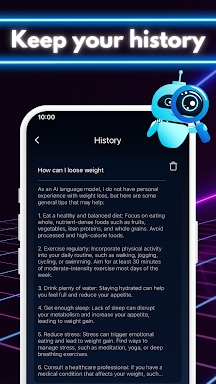 Chat AI Bot: Chatbot Assistant screenshots