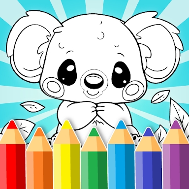 Animal coloring pages screenshots