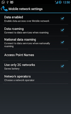 2G 3G 4G LTE Switcher screenshots