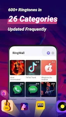 Ringtones songs - RingWall screenshots