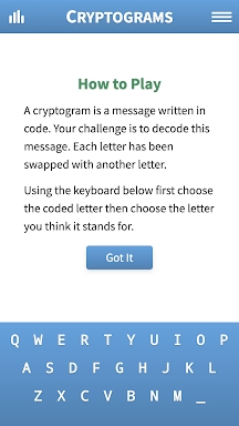 Cryptograms · Decrypt Quotes screenshots