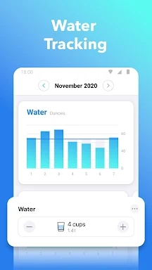 Nutrilio: Food Tracker & Water screenshots
