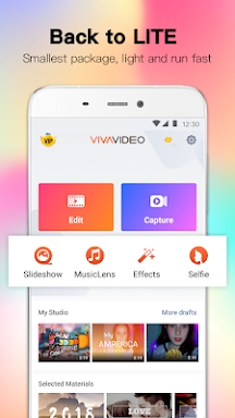 VivaVideo Lite:Slideshow Maker screenshots