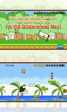 Gingerbread Dash! LITE screenshots