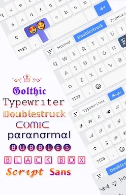 Fonts Aa - Keyboard Fonts Art screenshots