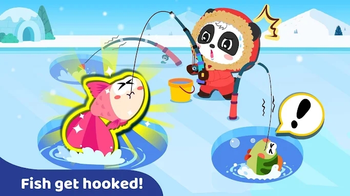 Baby Panda: Fishing screenshots