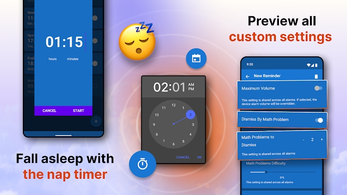 Digital Alarm Clock screenshots