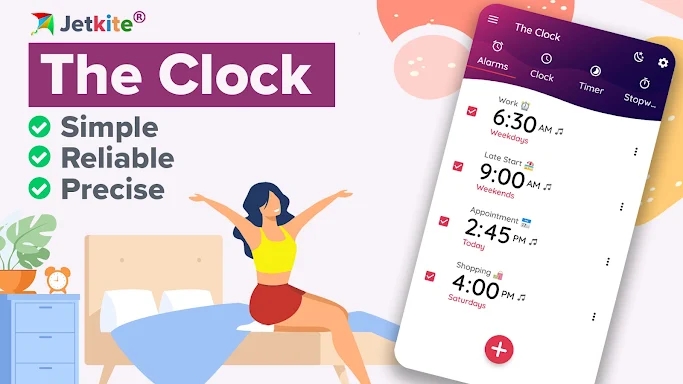The Clock: Alarm Clock & Timer screenshots