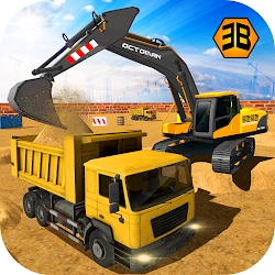Excavator Construction 3D Sim
