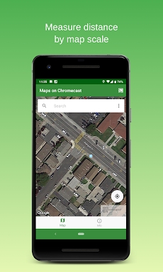 Maps on Chromecast screenshots
