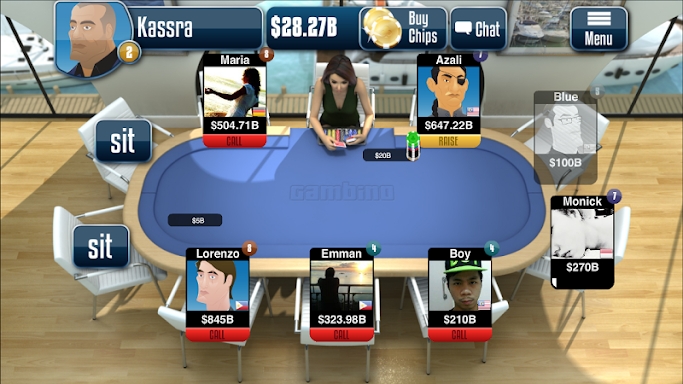 Gambino Poker screenshots