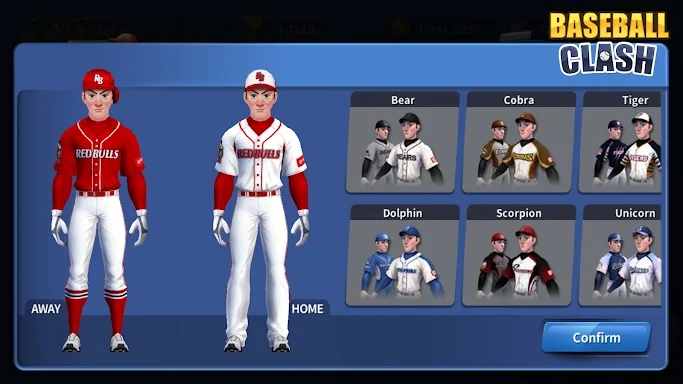Baseball Clash: Real-time game screenshots